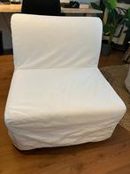 Ikea Lycksele 1-persoons slaapstoel met crème hoes, Ophalen, Eenpersoons, 190 cm of minder, Zo goed als nieuw