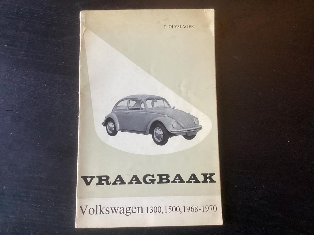 Vintage Vraagbaak VOLKSWAGEN KEVER 1300, 1500 ,1968-1970, Ophalen of Verzenden