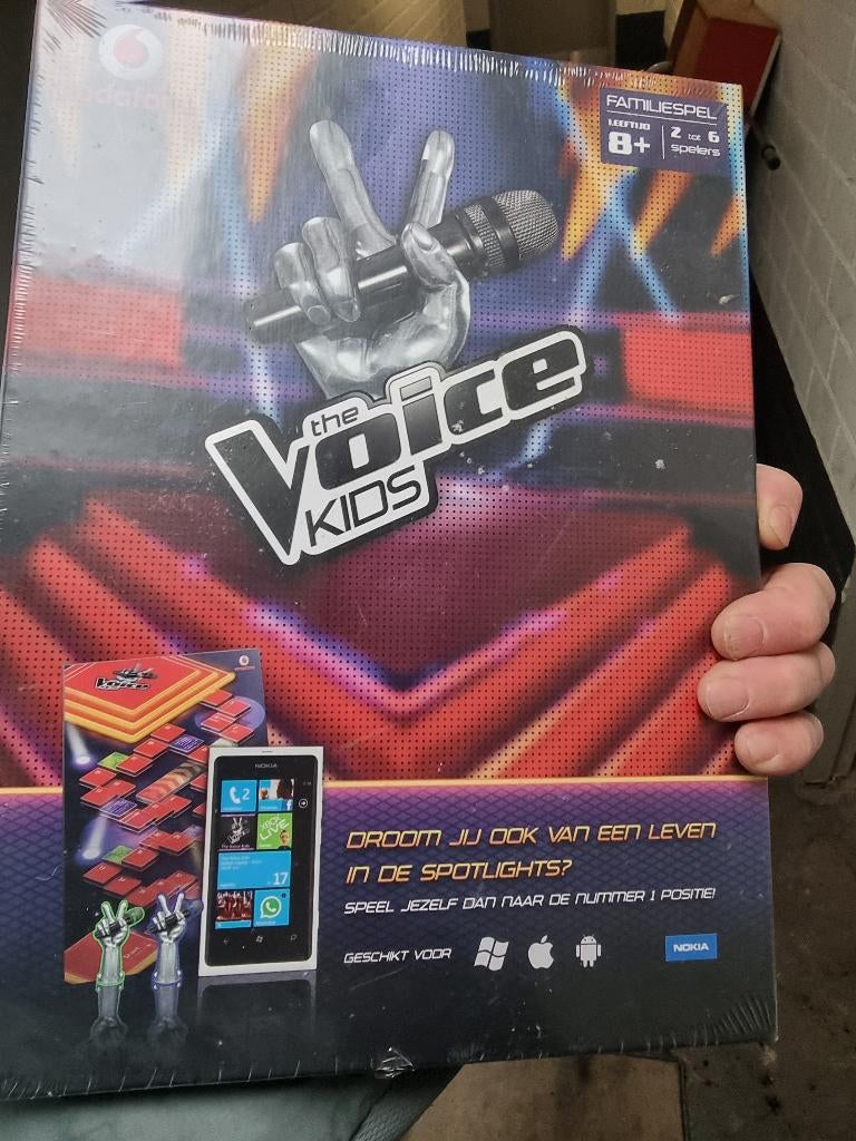 The voice kids bordspel, Ophalen of Verzenden, Nieuw