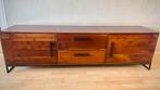 TV-meubel (WOODSON Home24 ) massief acaciahout, zoals nieuw!, Ophalen, Gebruikt, 150 tot 200 cm, Minder dan 100 cm