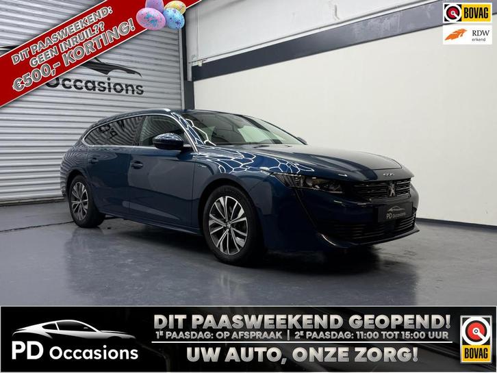 Peugeot 508 1.6 Plug-In HYbrid Allure Pack Business - Camera, Auto's, Peugeot, Bedrijf, Te koop, ABS, Achteruitrijcamera, Airbags