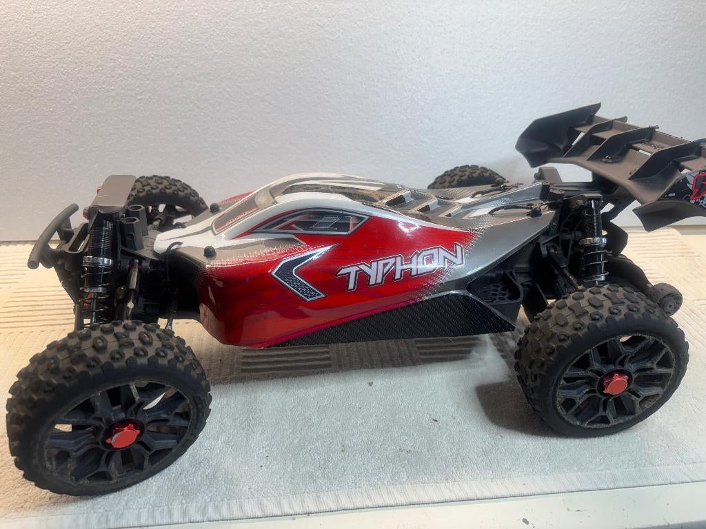 RC auto ARRMA Typhon 4wd Spectrum, Elektro, Gebruikt, Auto offroad, Ophalen of Verzenden
