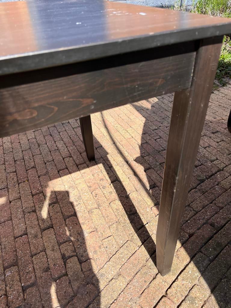 Eettafel Leen Bakker - 118x74 cm - Gebruikt, goede staat, Huis en Inrichting, Tafels | Eettafels, Gebruikt, 100 tot 150 cm, Vier personen