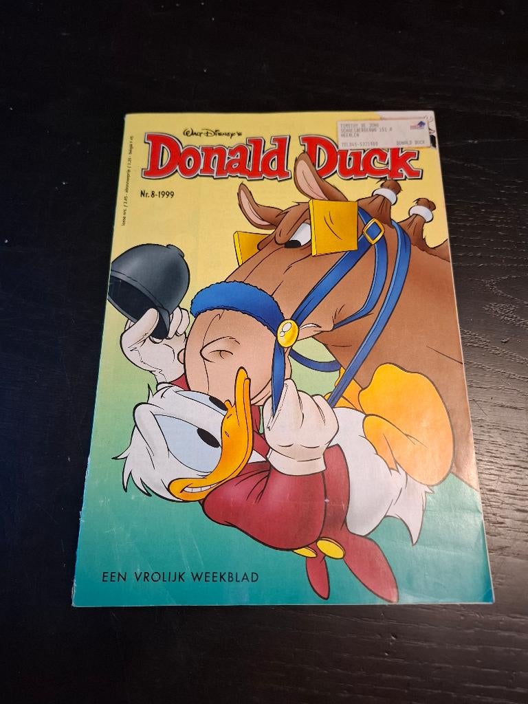 Donald Duck Nr. 8 Jaar 1999, Boeken, Stripboeken, Gelezen, Eén stripboek, Ophalen of Verzenden, Donald Duck