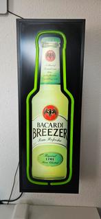 Bacardi Breezer Neon Lamp - Decoratieve Verlichting, Ophalen of Verzenden, Gebruikt, Retro, Bar decoratie, Neon