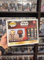 Funko Pop! Qui-Gon Jinn vs Darth Maul 2-Pack Star Wars, Ophalen of Verzenden, Nieuw