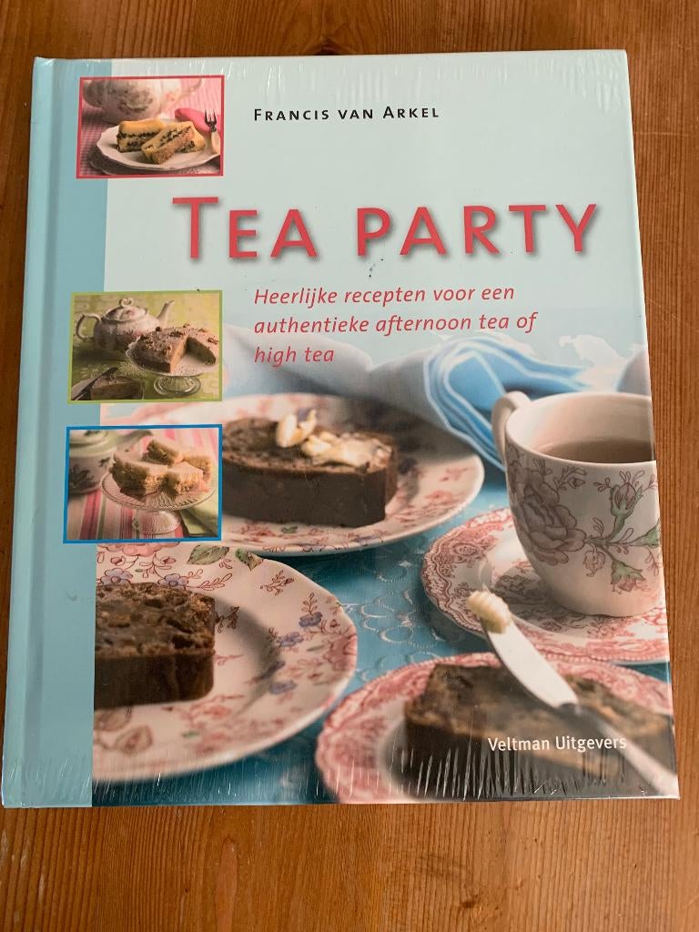 Boekje Tea Party  Nieuw, Ophalen of Verzenden, Nieuw