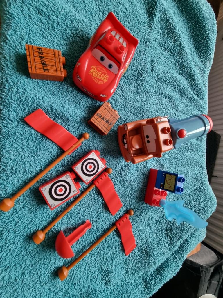 Duplo cars, Ophalen of Verzenden, Zo goed als nieuw