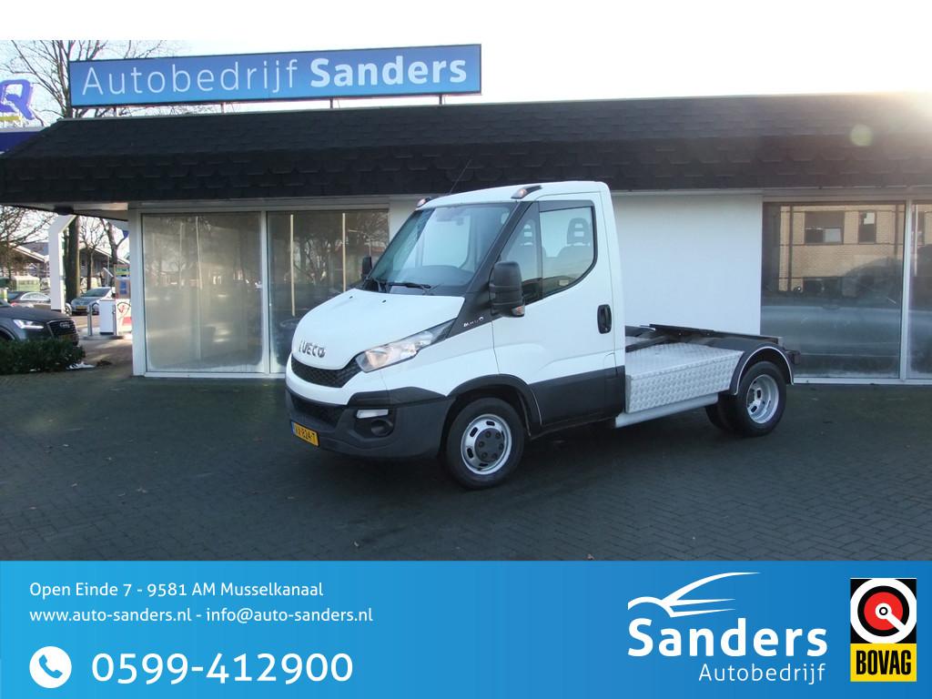 Iveco Daily 40C17 3.0 300 WB 9.4Ton (bj 2016), Auto's, Achterwielaandrijving, 4 cilinders, Iveco, Wit