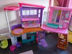 Barbie Malibu Huis, Ophalen, Zo goed als nieuw, Poppenhuis