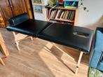 Massagetafel / behandeltafel - zwart, in goede staat, Sport en Fitness, Massageproducten, Ophalen, Zo goed als nieuw, Massagetafel