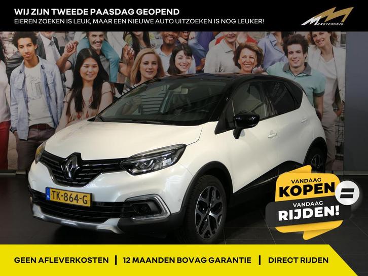 Renault Captur 0.9 TCe Intens - Trekhaak - Camera - Dodehoek, Auto's, Renault, Bedrijf, Te koop, Captur, ABS, Achteruitrijcamera