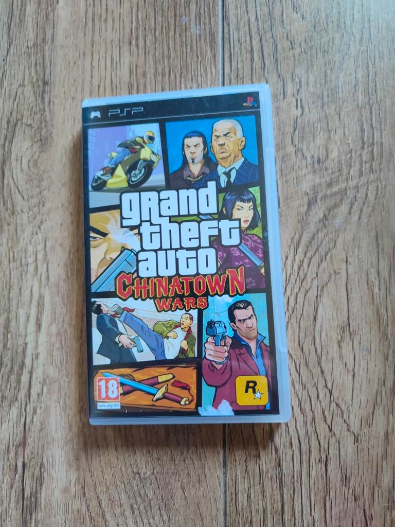 PSP spel - GTA Grand Theft Auto Chinatown Wars, Avontuur en Actie, Vanaf 18 jaar, 1 speler, Ophalen of Verzenden