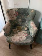Floral/botanische/bohemian fateuil, 75 tot 100 cm, Ophalen of Verzenden, Zo goed als nieuw, Stof
