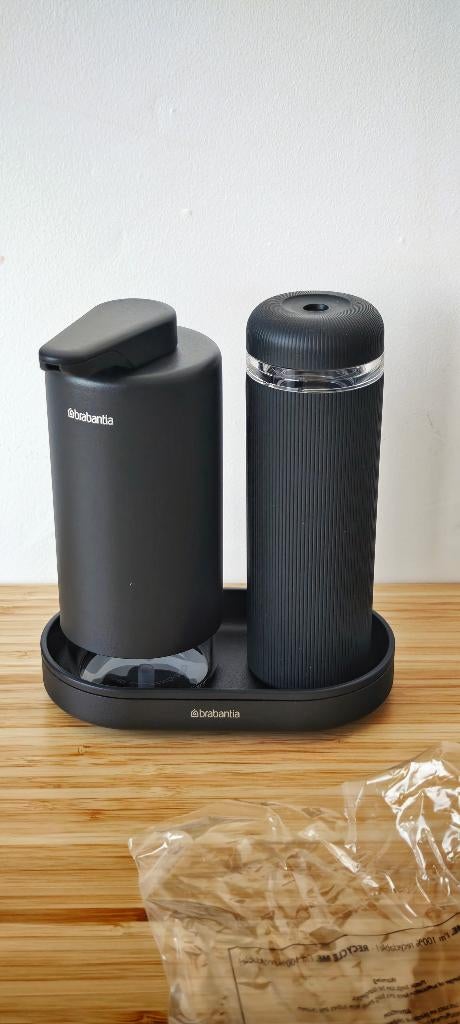 Brabantia SinkStyle soap dispenser set., Ophalen, Nieuw, Zwart, Overige typen