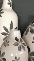 Design grote Oud Hollandse vazen prachtige set van 3, Antiek en Kunst, Ophalen of Verzenden