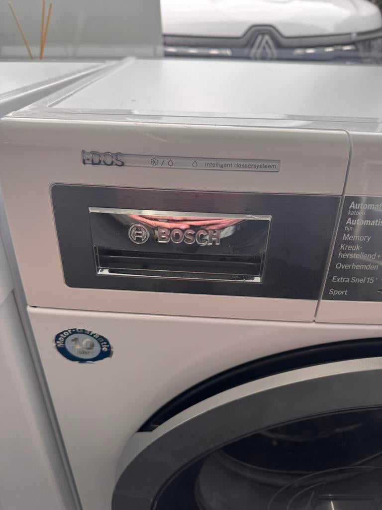 BOSCH 1600 I-DOS HOME PROF 9 KG met 2 jaar garantie, 1200 tot 1600 toeren, N, N, 8 tot 10 kg
