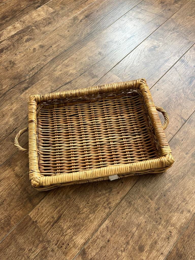 Rivièra Maison Dienblad - Rotan, Huis en Inrichting, Woonaccessoires | Dienbladen, Ophalen, Gebruikt, Rechthoekig, Overige materialen