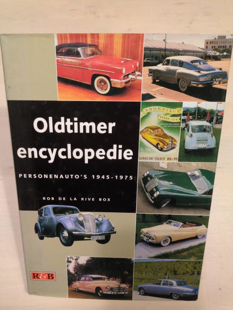 Oldtimer encyclopedie Personenauto's 1945-1975, Ophalen of Verzenden, Gelezen, Algemeen, Rob de la Rive Box