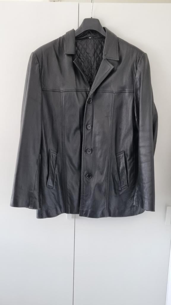 Leren heren jas colbert model - Maat XL, Ophalen