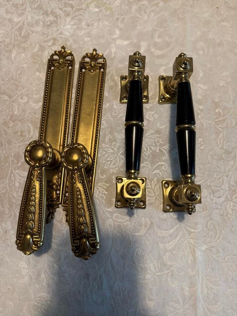 Deurklinken, Ophalen, Zo goed als nieuw, Koper of Messing, Klink of Kruk