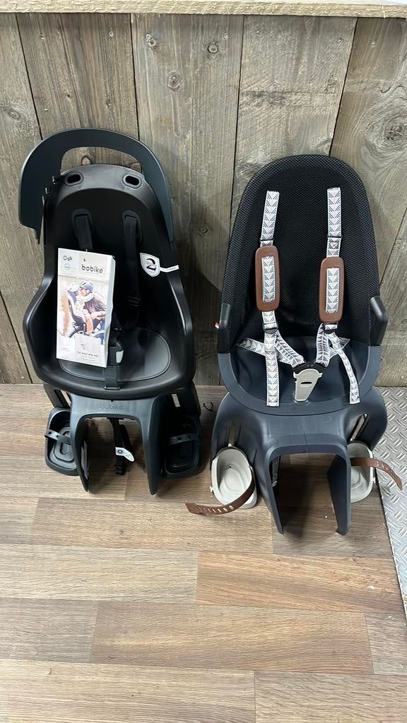 2 kinderzitjes voor Mik hd klik systeem bagagedrager, 15 t/m 25 kg, Achterzitje, Voetsteuntjes, Onbekend