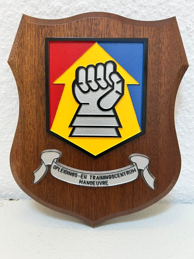 Wapenschild OTCMAN, Verzamelen, Militaria | Algemeen, Ophalen, Landmacht, Nederland