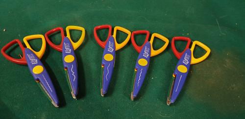 knutsel scharen 5 stuks, Ophalen of Verzenden, 'T Olde Gre-j, Info@toldegrej.nl, Endepoelstraat 20f Didam