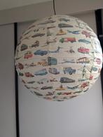 Stoere kinderlamp met auto's - 35x35 cm, Overige materialen, Gebruikt, Ophalen of Verzenden, Minder dan 50 cm