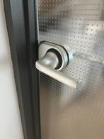 2 x Luxe glazen Bruynzeel deur voor opdek kozijn  211,5 x 88, Doe-het-zelf en Verbouw, Deuren en Horren, Ophalen, Binnendeur, 200 tot 215 cm