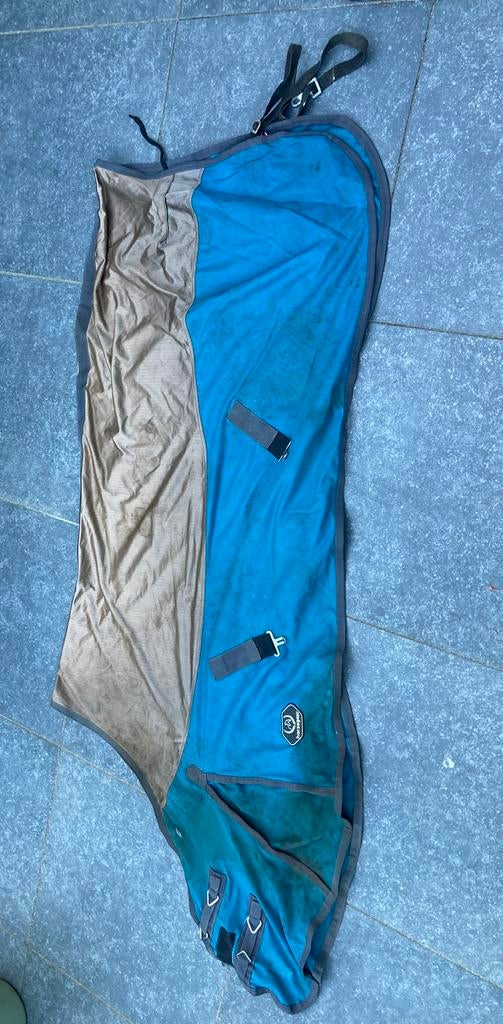 Vliegendeken Horsegear, Dieren en Toebehoren, Paarden en Pony's | Dekens en Dekjes, Meerkleurig, Horsegear, Gebruikt, Vliegendeken