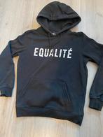 Heren hoodie Equalité zwart maat S, Kleding | Heren, Ophalen of Verzenden, Zo goed als nieuw, Maat 46 (S) of kleiner, Zwart