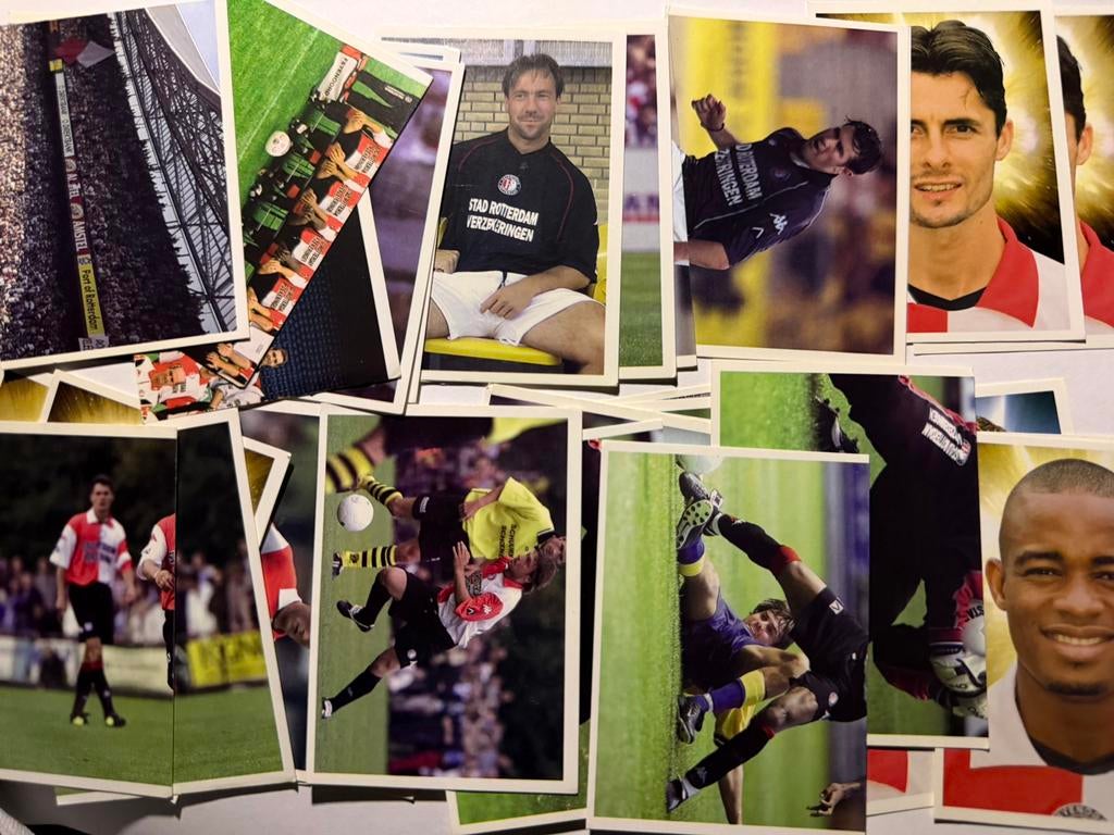Feyenoord Panini 2002 stickers 85x, Verzenden, Zo goed als nieuw, Meerdere stickers
