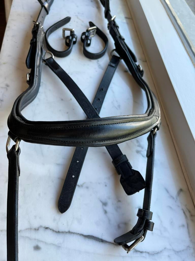 Horseware Micklem Deluxe Competition 2.0 zwart, Ophalen of Verzenden, Nieuw, Dressuur