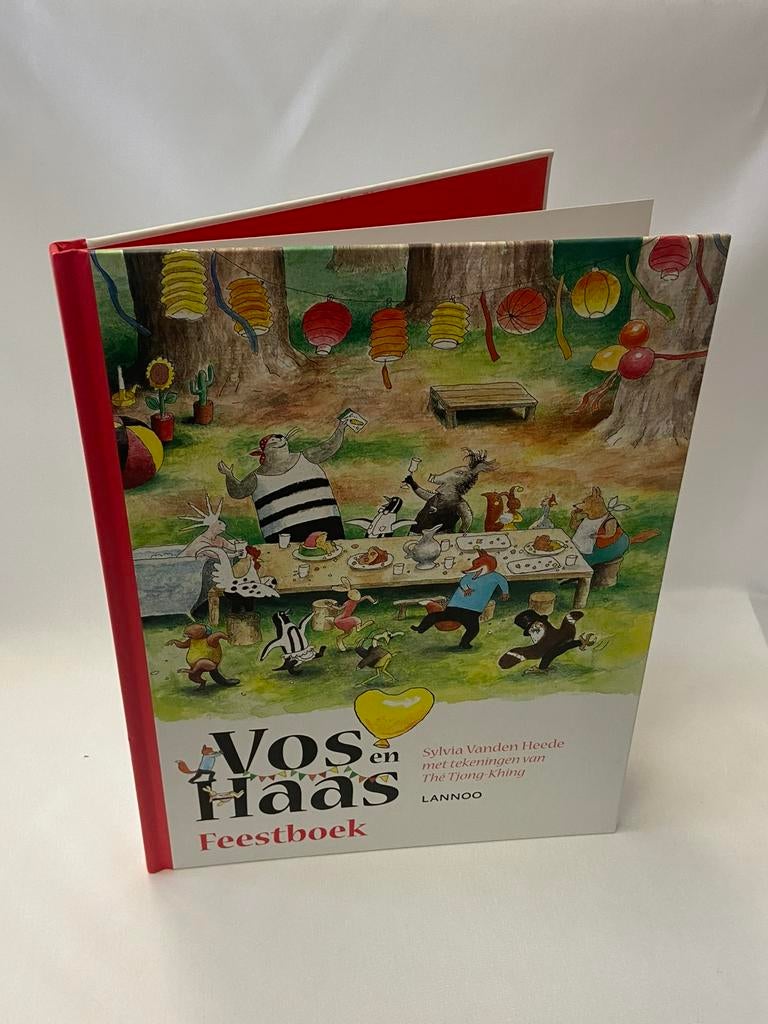 Feestboek Vos en Haas Sylvia Vanden Heede, Ophalen of Verzenden, Gelezen, Fictie algemeen