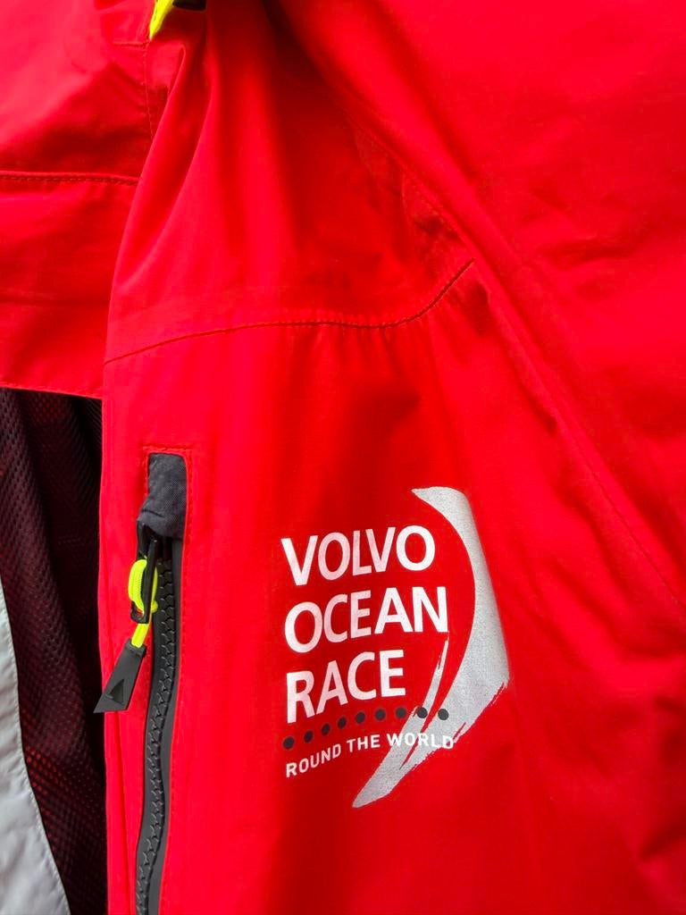 Musto Volvo Ocean Race Zeiljack - Rood BR 1 Als nieuw, Ophalen of Verzenden, Zo goed als nieuw, Dame of Heer, Zeiljack