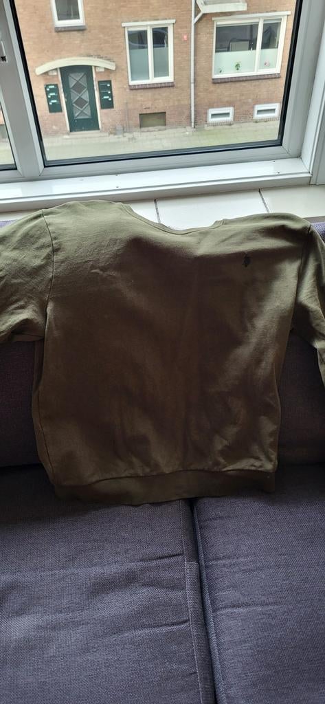 Groene US. Polo trui - Maat L, Kleding | Heren, Truien en Vesten, Maat 52/54 (L), Ophalen of Verzenden, Gedragen, Groen