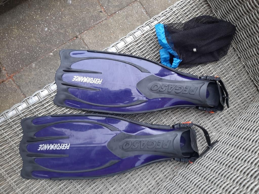 Pegaso Performance Duikvliezen L-XL - Goede Staat, Watersport en Boten, Ophalen of Verzenden, Snorkelvinnen