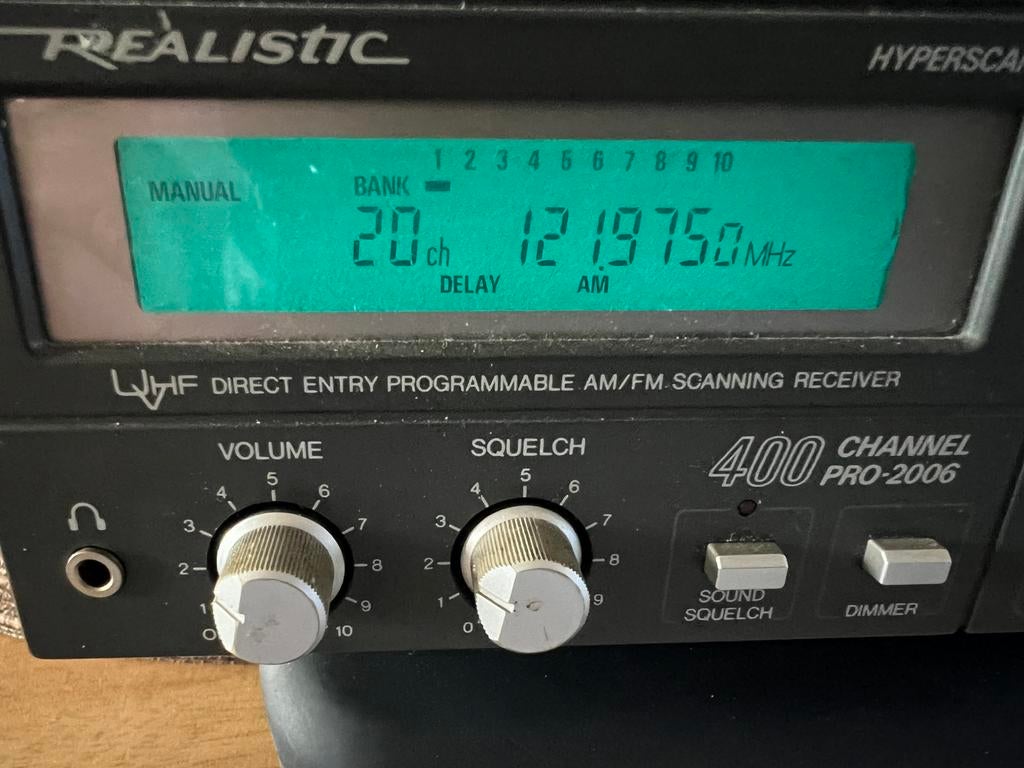 Realistic scanner PRO 2006 400 kan. €60, Ophalen, Gebruikt, Ontvanger