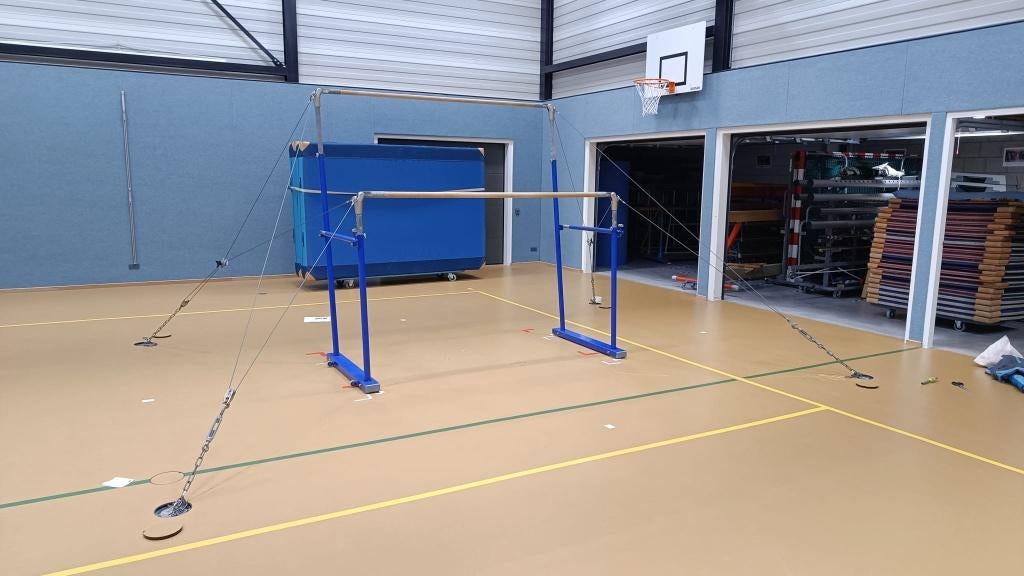 Damesbrug/spanbrug, Ophalen, Groter dan maat 42, Zo goed als nieuw, Blauw