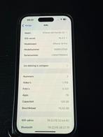 iphone 14pro achterkant kapot, Zwart, Ophalen of Verzenden, Zo goed als nieuw, 128 GB