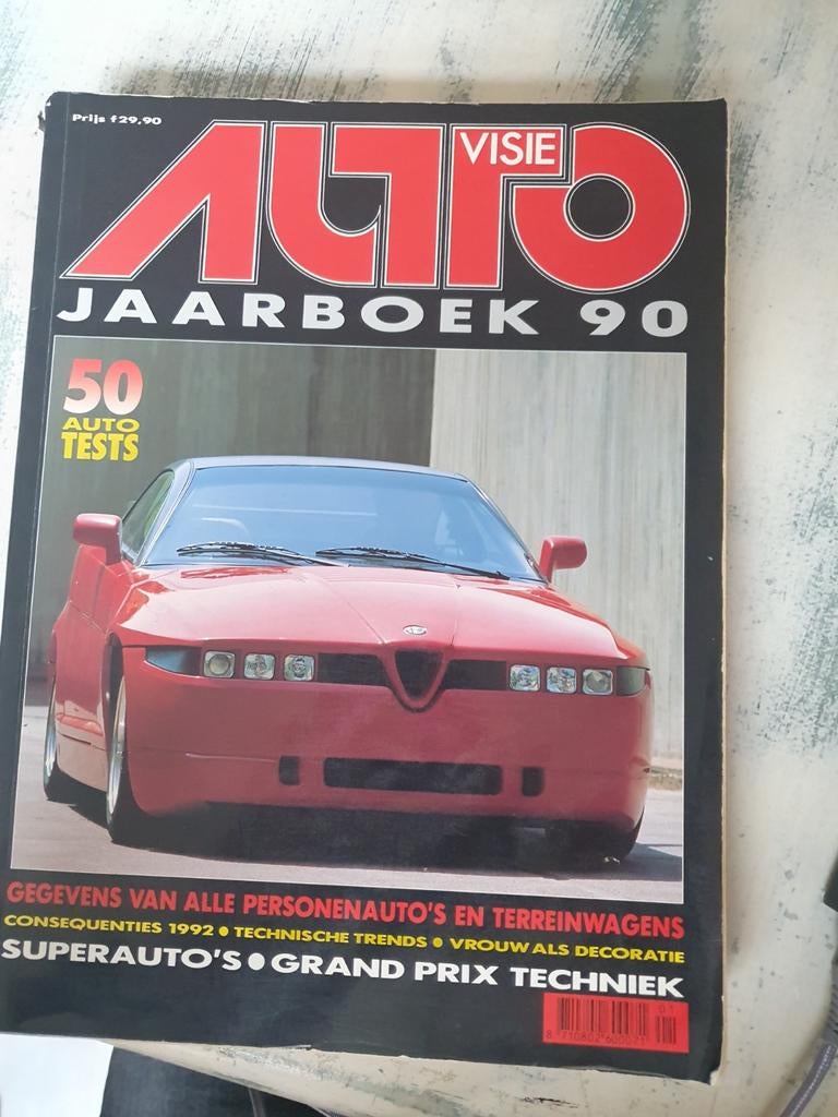 Autovisie Jaarboek 90, Ophalen of Verzenden