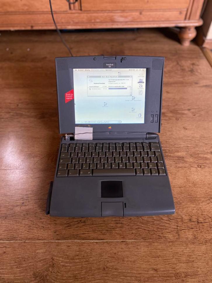 Apple PowerBook 520 Vintage ( Zie Beschrijving ), Computers en Software, Vintage Computers, Ophalen of Verzenden