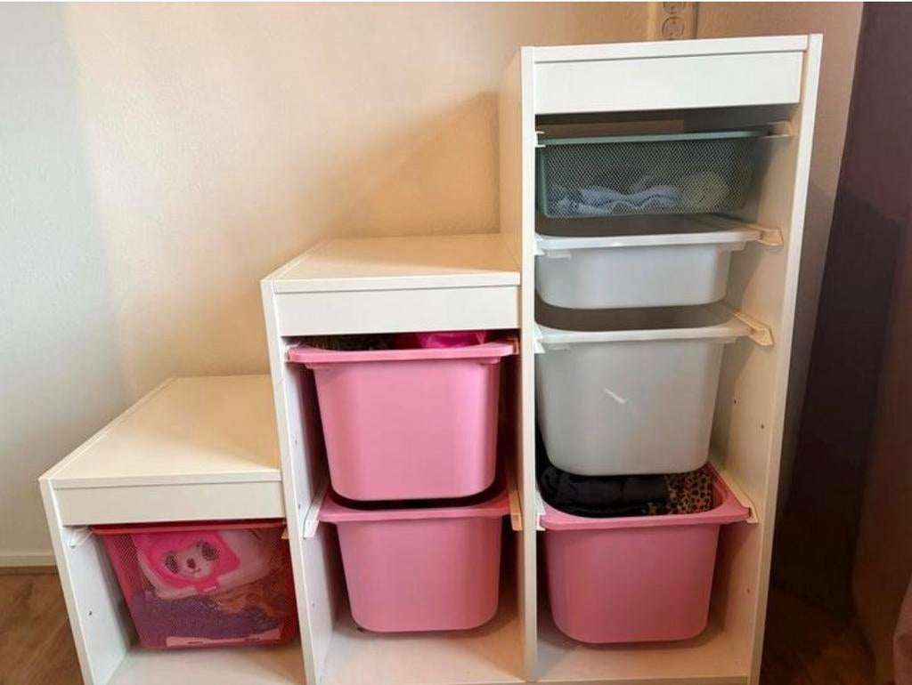 Trofast kast Ikea, Kinderen en Baby's, Kinderkamer | Commodes en Kasten, Ophalen, Zo goed als nieuw, 75 tot 100 cm, Minder dan 50 cm