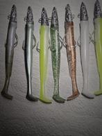 Sandeel kunstaas 4  stuk voor 10€ - Diverse kleuren en maten, Ophalen of Verzenden, Nieuw, Complete set