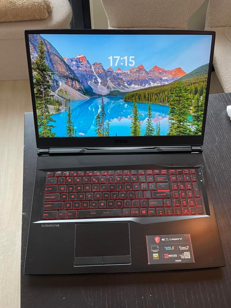 MSI GL75 Leopard | i7 | RTX 2060 | 16GB RAM | 144Hz Gaming, Gebruikt, Met videokaart, 2 tot 3 Ghz, Qwerty