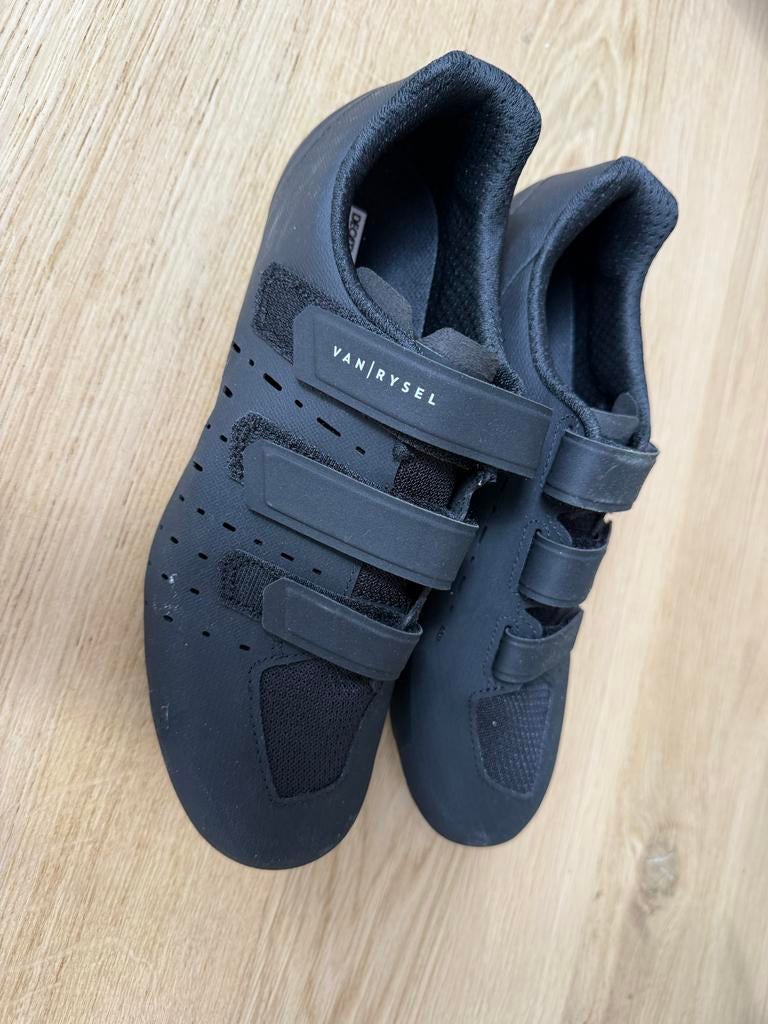 Wielrenschoenen Van Rysel road 100 zwart maat 41, Ophalen, Heren, Schoenen, Overige maten