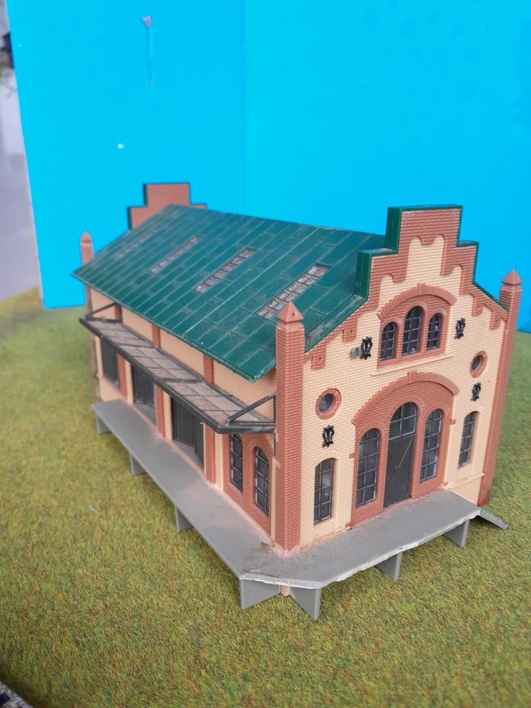 Faller goederenloods, Overige merken, Gelijkstroom of Wisselstroom, Brug, Tunnel of Gebouw, Nieuw