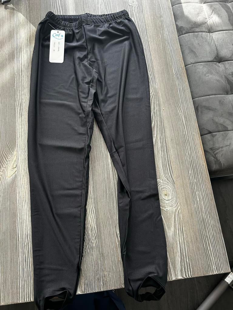 Nieuwe zwarte turnbroek heren, maat 38, met kaartje, Zwart, Overige typen, Nieuw, Overige maten