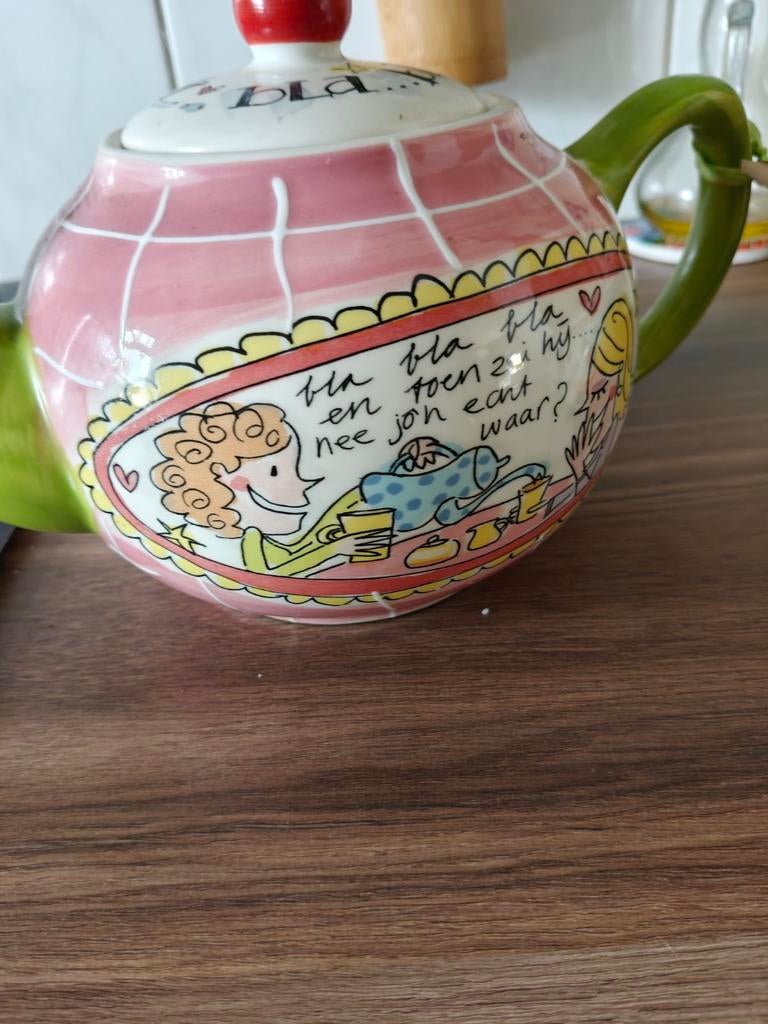Lief! theepot, suikerpot en melkkannetje, Overige typen, Ophalen of Verzenden, Zo goed als nieuw, Overige stijlen